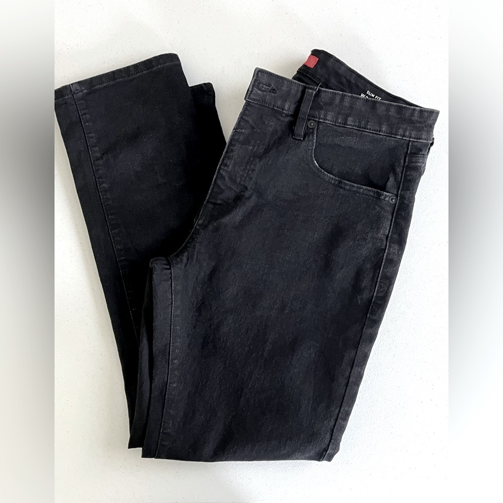 MBX mens slim fit jeans Black W34 L30